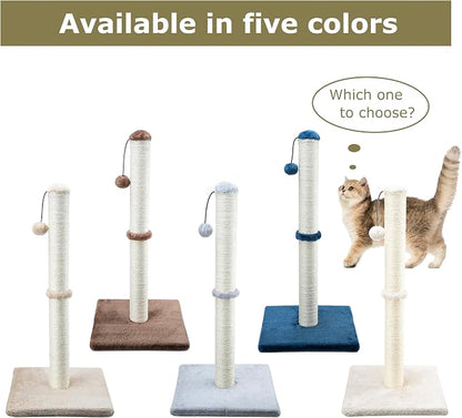 Dimaka 29" Height Tall Cat Scratching Post, Claw Scratcher - Image 8