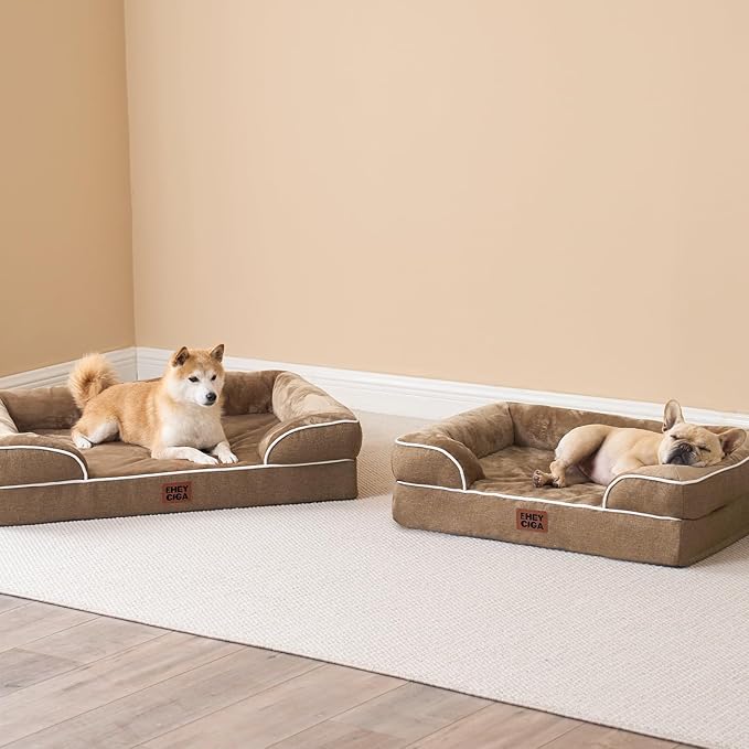 EHEYCIGA Orthopedic Dog Beds for Extra Large Dogs, Waterproof Memory Foam XL - Image 8
