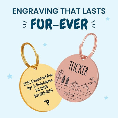 PawFurEver Personalized Dog Tags Engraved - Image 2