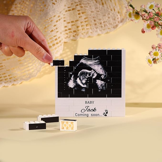 NAZENTI Personalised Ultrasound Building Blocks gifts - Image 2
