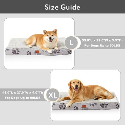 Waterproof Orthopedic Dog Bed for Large Medium Sized Dogs 35x22 Inch - Image 5