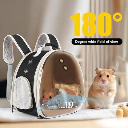 Back Expandable Backpack for Small Animals, Portable Travel Bag Breathable Pet - Image 2