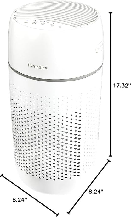Homedics Air Purifier T22, 5-in-1 Tower Air Purifier, 99% HEPA-Type Filtration - Image 9