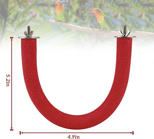 Rypet U Shape Parrot Perch Stand Toy - Image 2