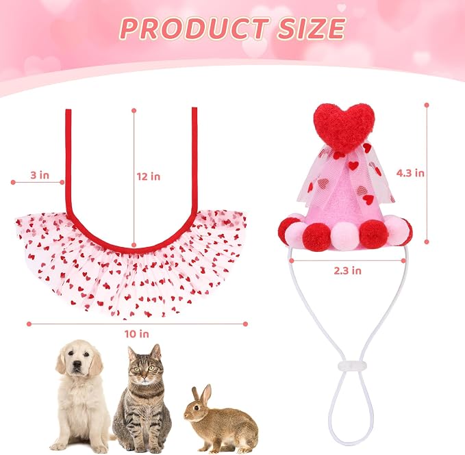 SCENEREAL Valentine's Day Cat Costume - Image 4