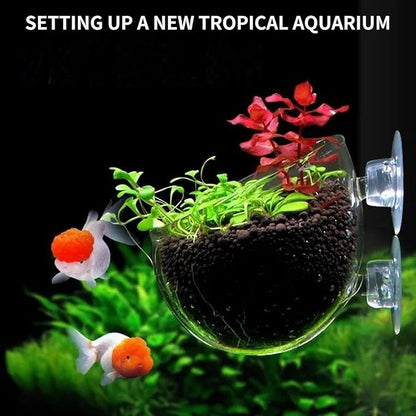 2 PCS Aquarium Plant Holder Top Hanging Fish Tank Plant Pot Aquarium Planter - Image 2