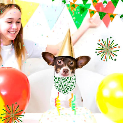 St. Patrick's Day Dog Bandana, 2 Pack Adjustable Holiday Party Pets Saint - Image 6