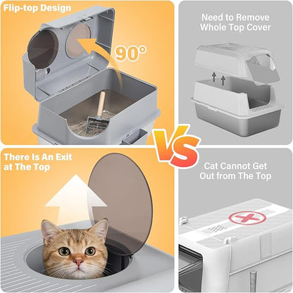 Stainless Steel Litter Box - Image 7