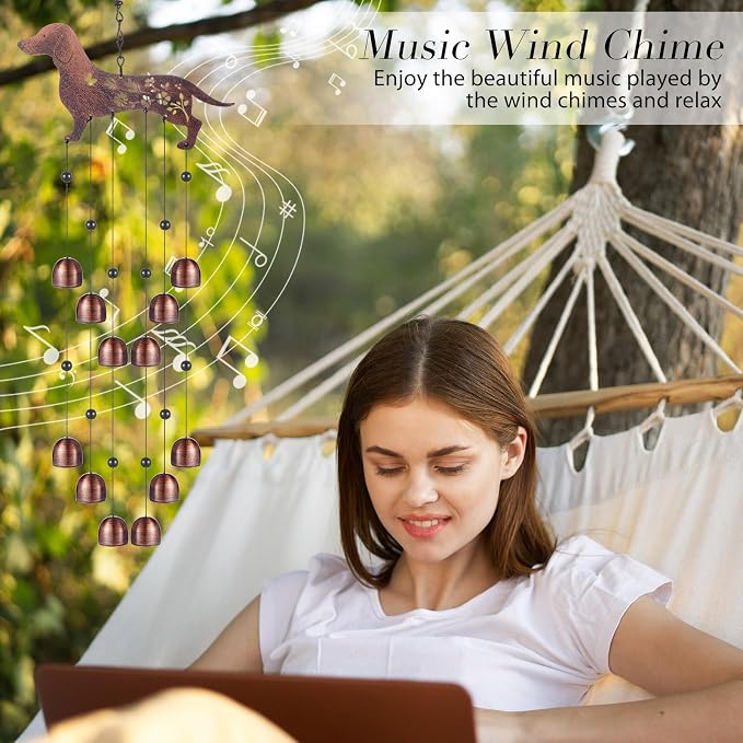 24 Inch Metal Wind Chimes Decor - Image 3