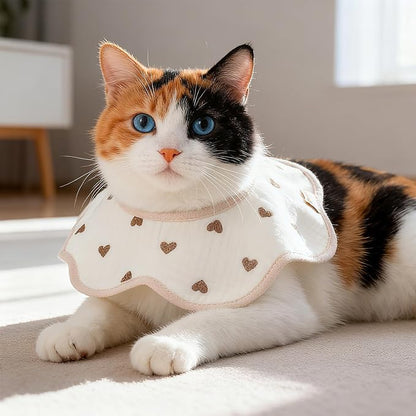 3Pcs Cat Collar Adjustable Kitten Collar Bandana - Image 5