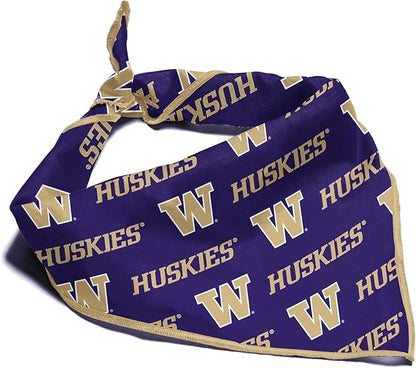 Washington Huskies Officially Licensed Bandana by ShopInstaPets