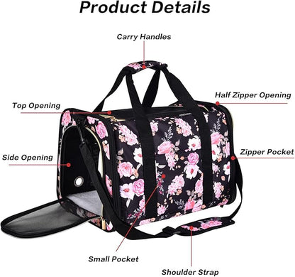 Petmolico Cat Carrier Soft-Sided Pet Bag - Image 4
