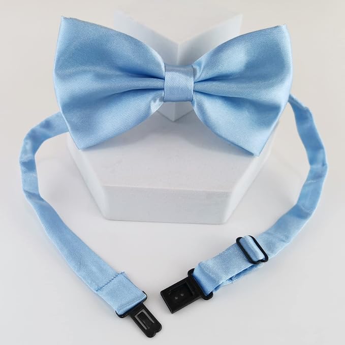 KOOLMOX Light Blue Dog Bow Tie, 2 Pack - Image 6