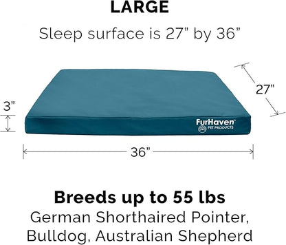 Furhaven Indoor/Outdoor Logo Oxford Polycanvas Mattress - Image 2