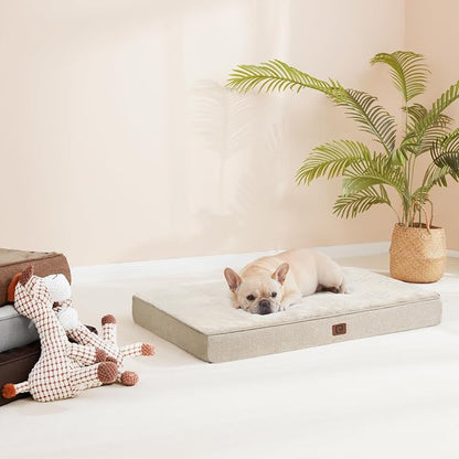 EHEYCIGA Waterproof Dog Bed Orthopedic 30"x20", Memory Foam Pet Bed - Image 8