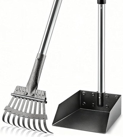 Pooper Scooper, Long Handle Pet Supplies Dog Pooper Scooper by ROIUBPO