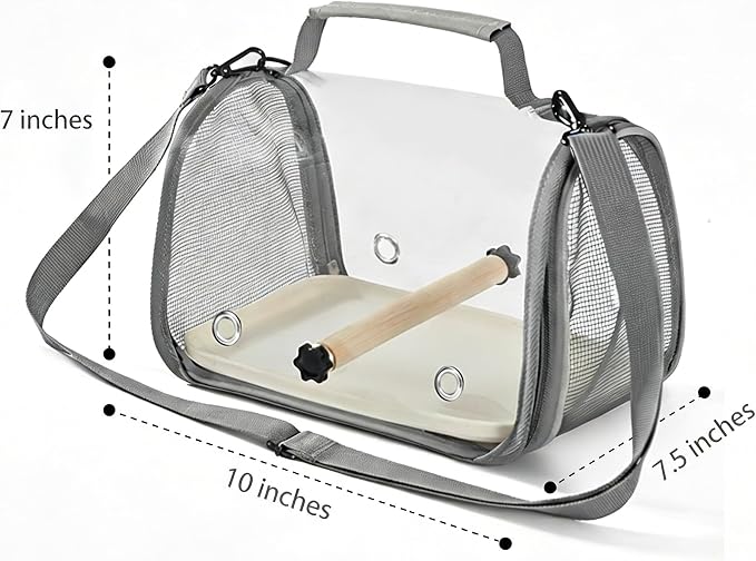 Portable Bird Travel Carrier - Image 9