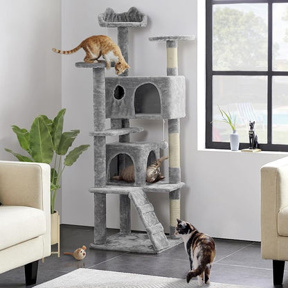 Yaheetech 62in Cat Tree Cat Tower - Image 2