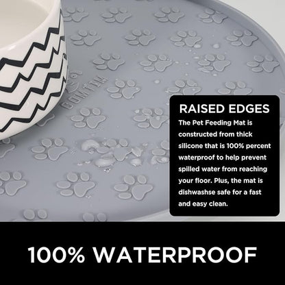 Comtim Waterproof Dog Food Mat - Image 2