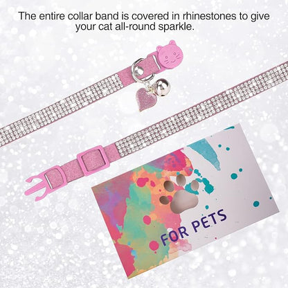 Rhinestone Cat Collar Breakaway - Image 5