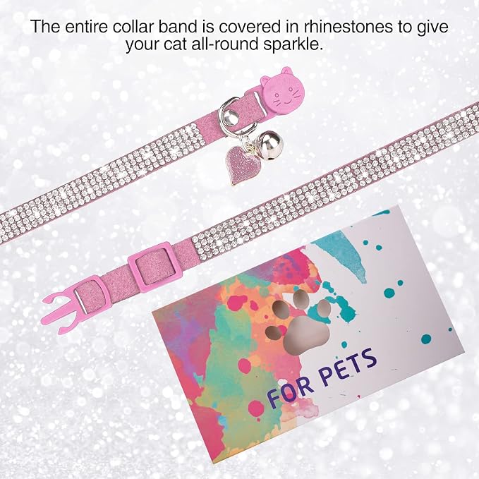 Rhinestone Cat Collar Breakaway - Image 6