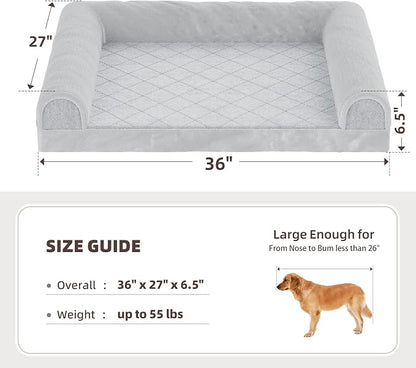 Simple Trending Orthopedic Dog Beds Large Sized, Dog Couch Sofa Bed - Image 3