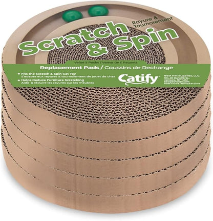 Best Pet Supplies Catify Cat Scratcher, Fun Interactive Scratchers, Claw Safe - Image 2
