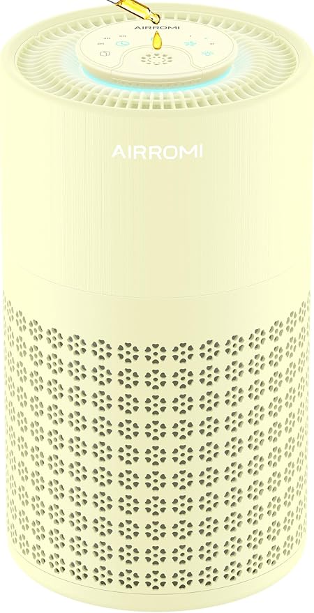 AIRROMI Air Purifier for Bedroom by AIRROMI