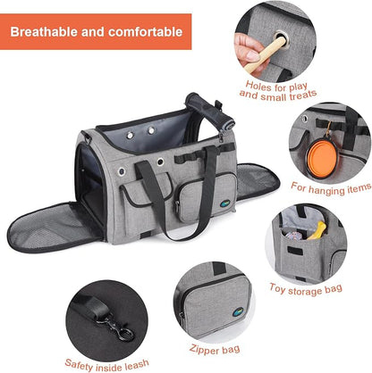 Ownpets TSA Airline Approved Large Pet Carrier, Soft Sided Cat Dog Carrier - Image 3