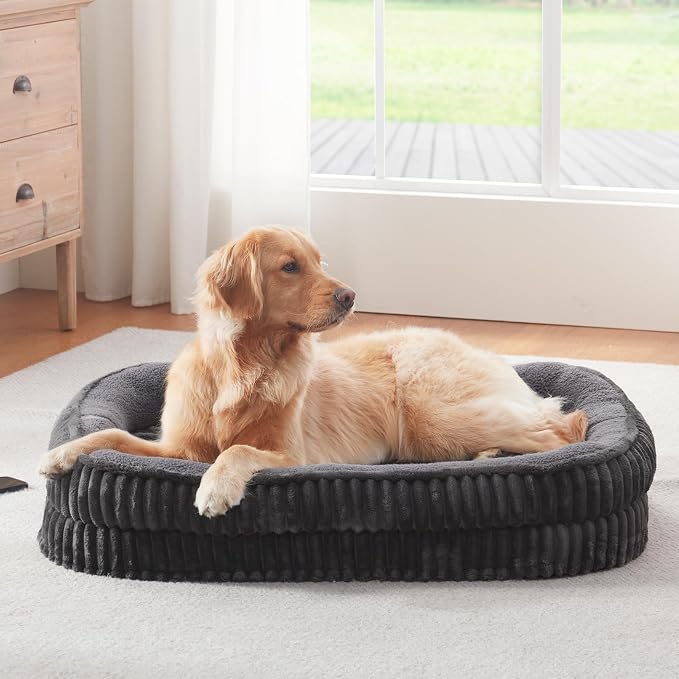 Orthopedic Dog Bed for Medium, Large Dogs Breeds, High Density Egg Crate Foam - Image 9