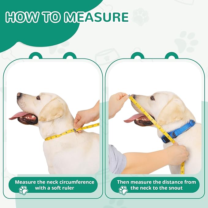 GLADOG Soft Dog Cone Collar, Dog Recovery Collar, Adjustable E-Collar - Image 4