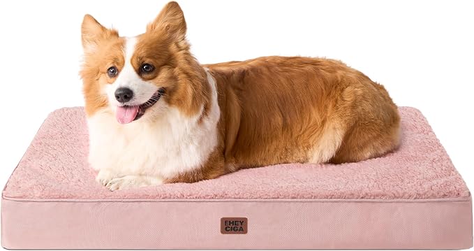 EHEYCIGA Orthopedic Dog Beds for Large Dogs by EHEYCIGA