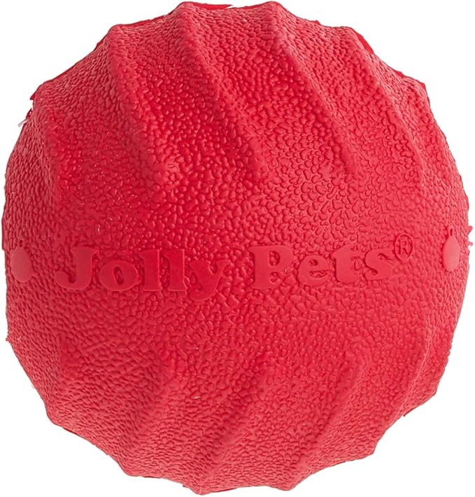 Jolly Pets Tuff Tosser Bouncing Ball Tog Toy/Treat Holder, 3 Inches by JollyPets