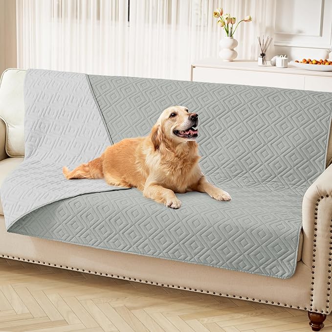 hyha Waterproof Dog Blanket, Soft Pet Bed Blankets, Waterproof Sofa Couch Cover by hyha