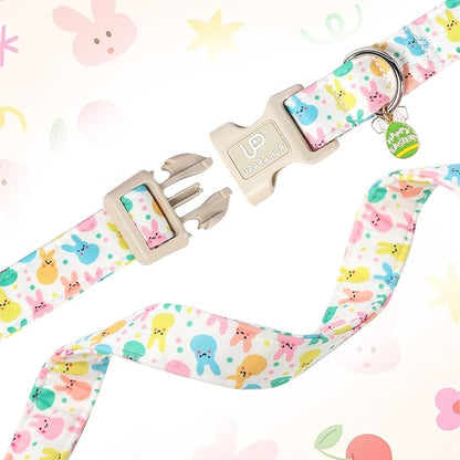 Easter Day Dog Collar, UP URARA PUP Easter Bunny Adjustable Pet Collar - Image 4