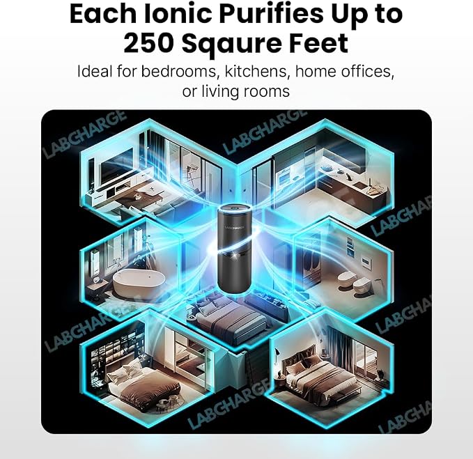 Lab Charge Small Ionic Air Purifier - Image 8