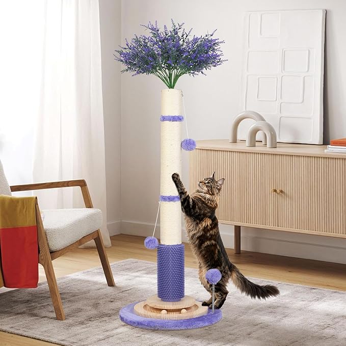 Cat Scratching Post for Indoor Large Adults, Cute Tree - Image 8