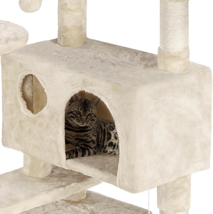 Yaheetech 62in Cat Tree Cat Tower - Image 4