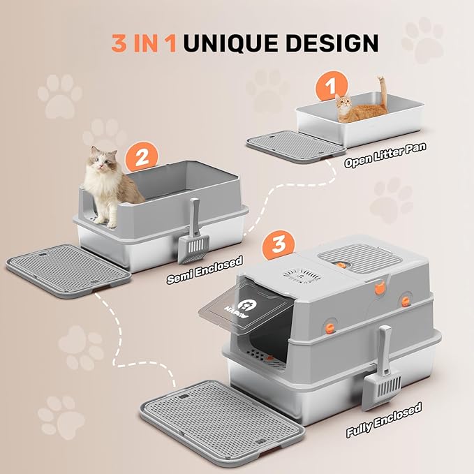 Stainless Steel Litter Box - Image 5