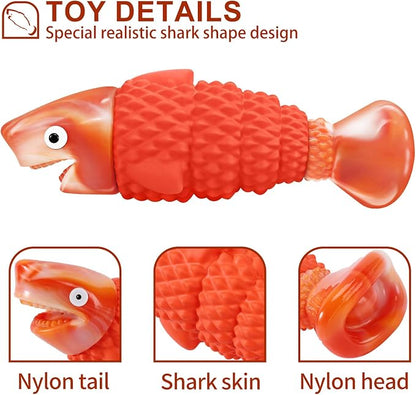 Indestructible Dog Toys for Aggressive Chewers Large Breeds, Durable Squeaky - Image 3