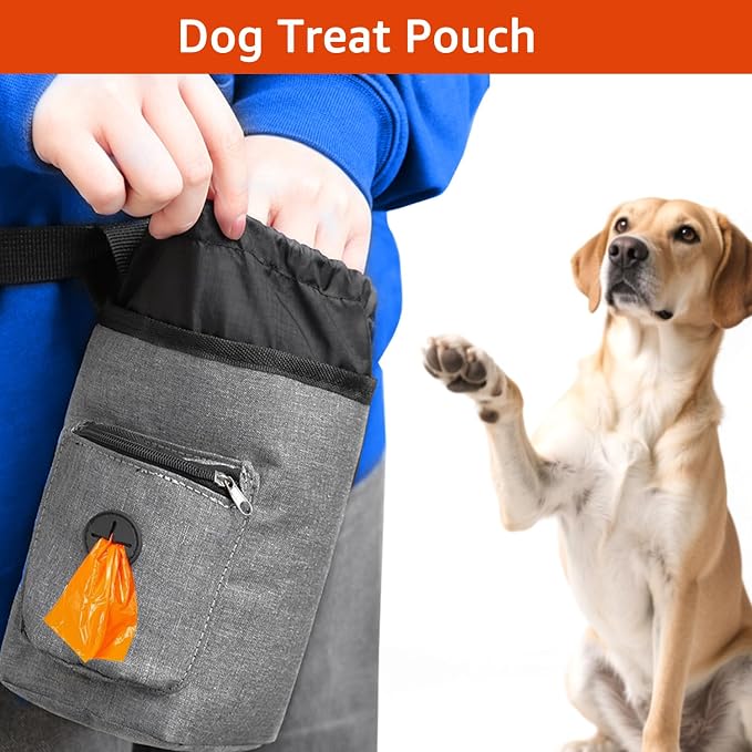 4Pack-Treat Pouch, Clicker for Training, Retractable Target Stick, Whistle for - Image 6