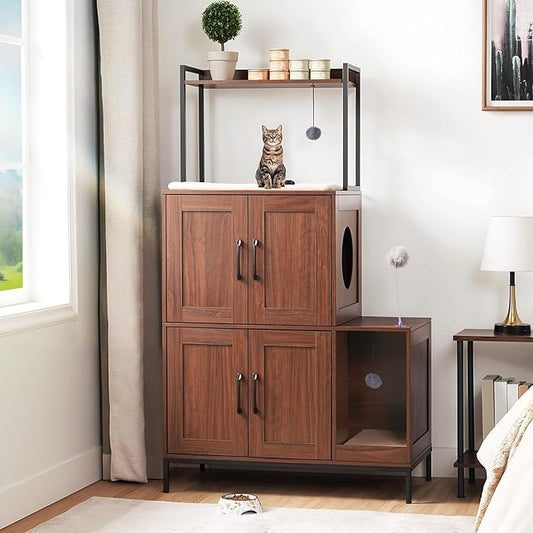 HOOBRO Litter Box Enclosure, Litter Box Furniture - Image 2