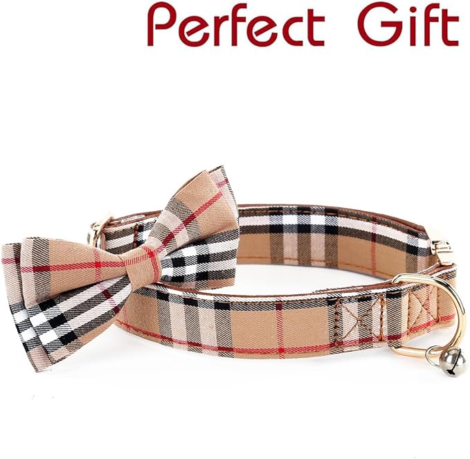 Yizepet Dog Collar with Bow Tie- Adjustable pet Collar - Image 4