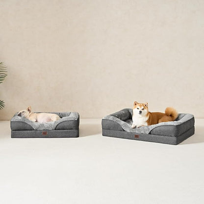 EHEYCIGA Orthopedic Dog Bed for Medium Dog, Waterproof Liner & Washable - Image 8