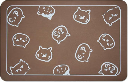 YCT Cat Food Mat for Pet Dog Food Mat, Cat Mat for Food and Water, Cat Feeding - Image 9