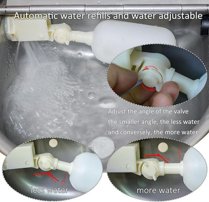 Automatic Dog Water Bowl Dispenser Large Size Pet Waterer Feeder - Image 5