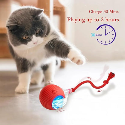 Automatic Interactive Rolling Cats Dog Toys Ball - Image 2