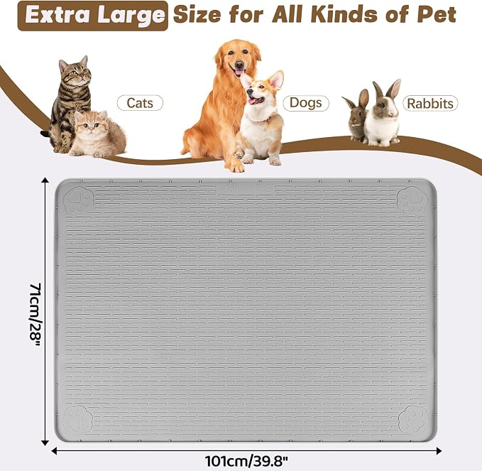 Cat Food Mat, Floor Protection - Image 2