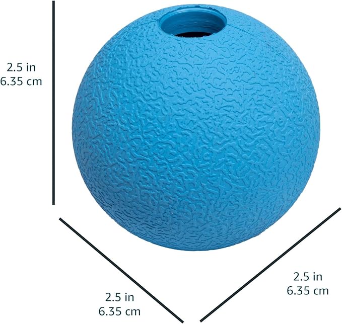 Amazon Basics Interactive Bouncy Durable Rubber Dog Toy Balls, 2.5 inch - Image 7