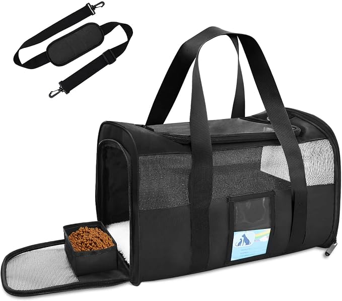 Refrze Pet Carrier Airline Approved, Cat Carriers by Refrze